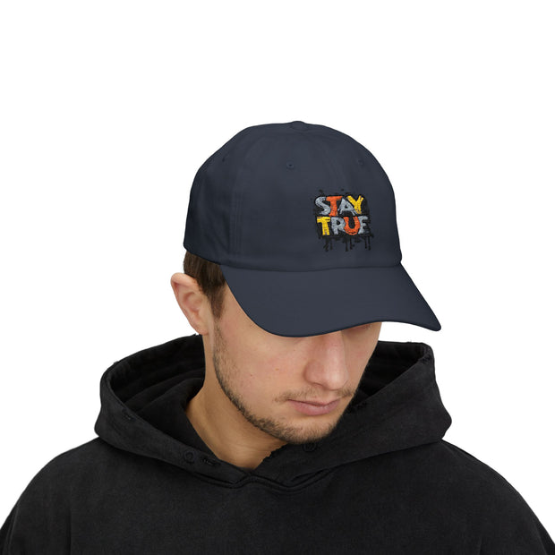 Stay True Classic Dad Cap – lässige, trendige Kopfbedeckung für Väter, Sportler und Streetwear-Liebhaber, perfekt als Geschenk, zum Geburtstag oder für den Alltag