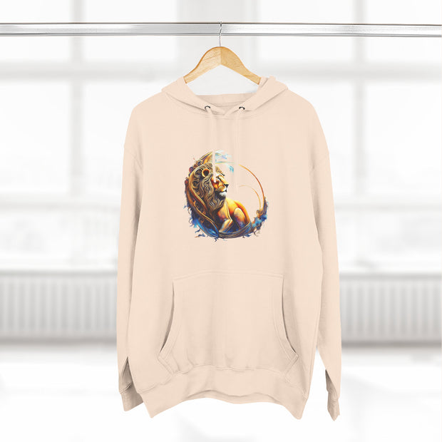 Rauer und doch warmer dreiteiliger Fleece-Hoodie – Perfekt für kühle Tage, Geschenk für Tierliebhaber, gemütliche Schicht, einzigartiges Kunstdesign, Alltagskleidung