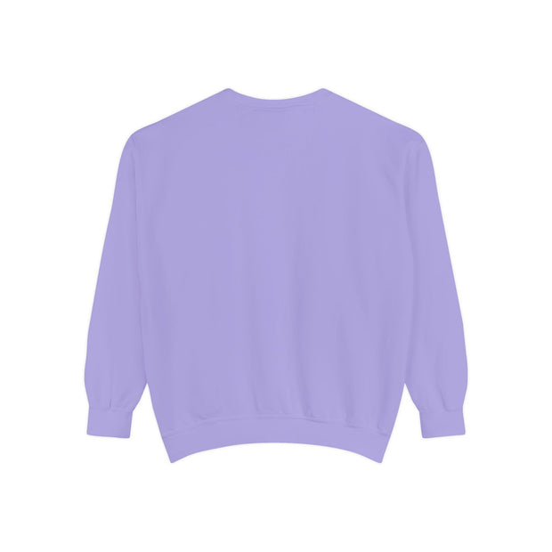 Inspirierendes Unisex-Sweatshirt mit Kleidungsstückfärbung | Motivierende Zitat-Kleidung, gemütliches Geschenk, tägliche Erinnerung, Alltagskleidung, lässiger Stil