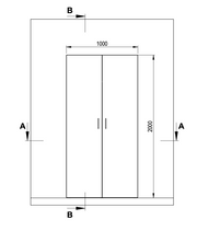GEBA SmartLine Kleiderschrank - 100cm