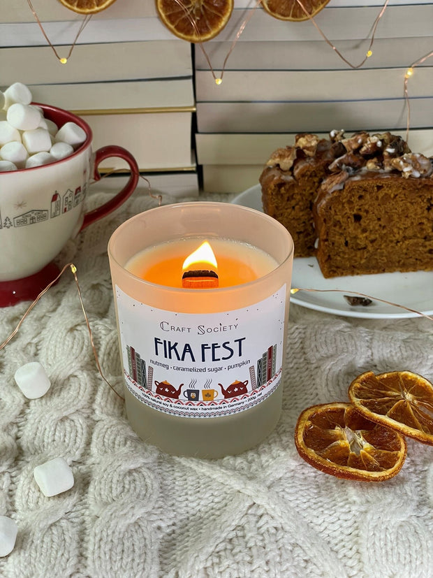 Fika Fest Scented Candle – Charming Aroma of Baked Goods