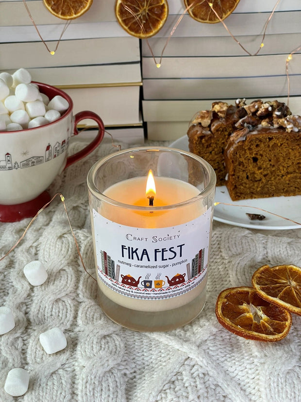 Fika Fest Scented Candle – Charming Aroma of Baked Goods
