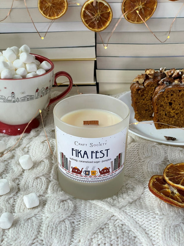 Fika Fest Scented Candle – Charming Aroma of Baked Goods