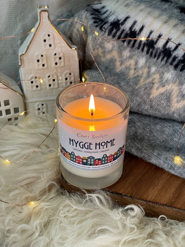 Hygge Home Scented Candle – Embrace Scandinavian Coziness