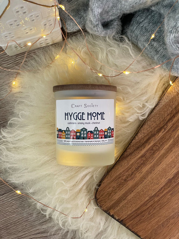 Hygge Home Scented Candle – Embrace Scandinavian Coziness