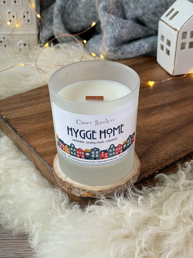 Hygge Home Scented Candle – Embrace Scandinavian Coziness