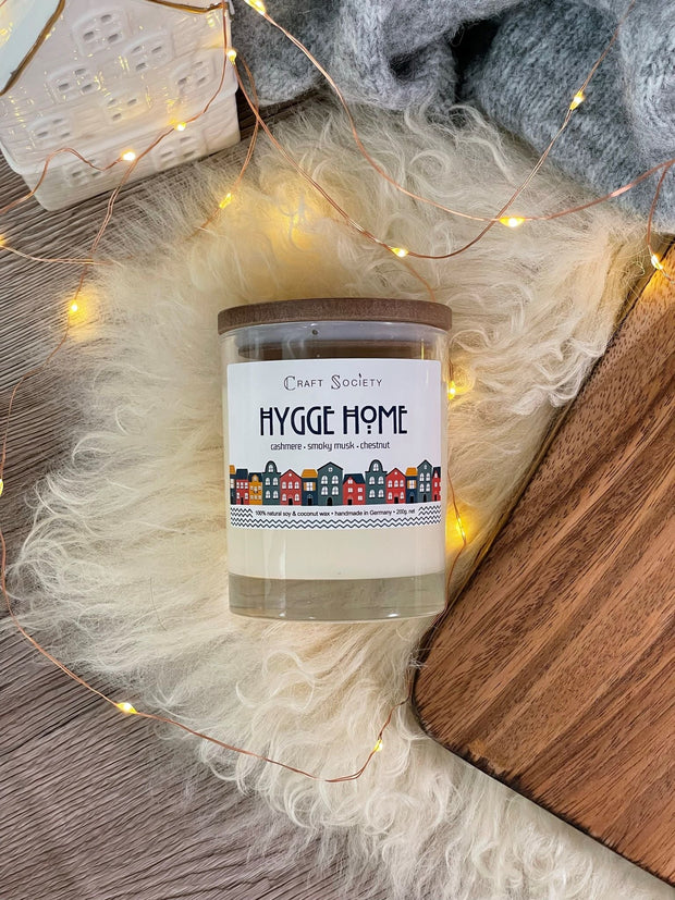 Hygge Home Scented Candle – Embrace Scandinavian Coziness