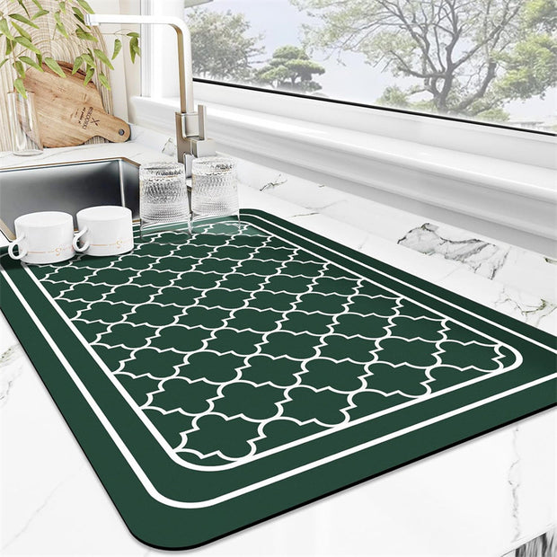 Minimalistisches Luxus-Kieselalgen-Abtropfkissen für den Haushalt