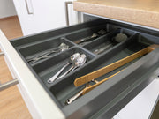 330cm GEBA Komplett-Küchenzeile – vormontiert mit oder ohne E-Geräten, Nischenrückwand & LED-Beleuchtung