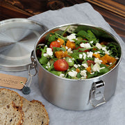 Lunchbox „Tiffin“ – auslaufsichere Edelstahl-Frischhaltedose, 1.200 ml