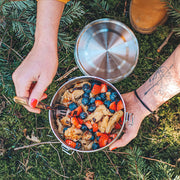 Lunchbox „Tiffin“ – auslaufsichere Edelstahl-Frischhaltedose, 1.200 ml